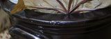 Albany Slip Crock Decorated with Halloween Pleasantries