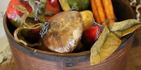 Dry Measure with folk Art Vegetables