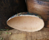 German Easter Egg with Spun Cotton Chick