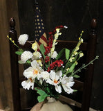 19th Century Stoneware Floral Slip Decorated Jug Burger Bros & Co