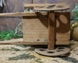 German Rabbit Candy Container Pulling Cart Easter Gathering