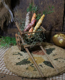 German Rabbit Candy Container Pulling Cart Easter Gathering