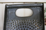 McCoy Stoneware Picket Fence Bowl Root Vegetables Grater