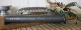 McCoy Stoneware Picket Fence Bowl Root Vegetables Grater
