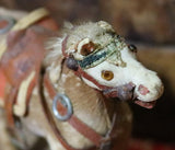 Hide Covered Horse Pull Toy Small