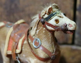 Hide Covered Horse Pull Toy Small