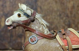 Hide Covered Horse Pull Toy Small