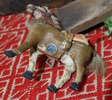 Hide Covered Horse Pull Toy Small