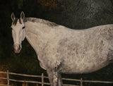 Oil Painting Depicting a Special Horse