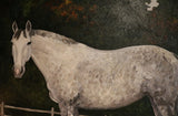 Oil Painting Depicting a Special Horse