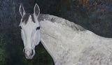 Oil Painting Depicting a Special Horse