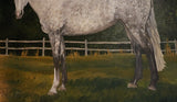 Oil Painting Depicting a Special Horse