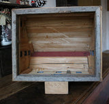 Christmas Saltbox House with Accessories