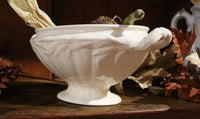 Ironstone Footed Tureen Wheat Pattern England
