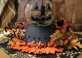 Halloween Lantern Onion Glass Globe Enchanting