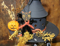 Halloween Lantern Onion Glass Globe Enchanting