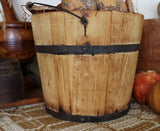 Wooden Pail Bucket filled with Autumn Pleasantries