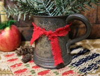 19th Century Pewter Tavern Pot marked Yates Christmas