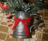 19th Century Pewter Tavern Pot marked Yates Christmas