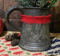 19th Century Pewter Tavern Pot marked Yates Christmas