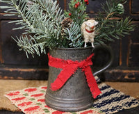 19th Century Pewter Tavern Pot marked Yates Christmas