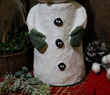 Poliwoggs Candy Container Snowman