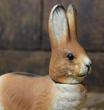German Rabbit Candy Container Pulling Cart Easter Gathering