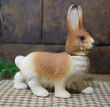 German Rabbit Candy Container Pulling Cart Easter Gathering