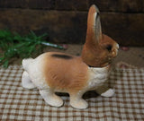 German Rabbit Candy Container Pulling Cart Easter Gathering