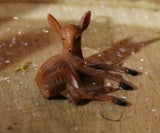 Woodland Santa Relief Carved in Forest Setting