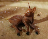 Woodland Santa Relief Carved in Forest Setting