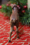 German Reindeer Cold Painted Pair Marked