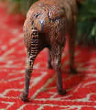 German Reindeer Cold Painted Pair Marked