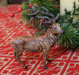 German Reindeer Cold Painted Pair Marked