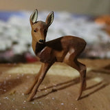 Woodland Santa Relief Carved in Forest Setting