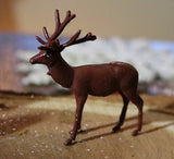 Woodland Santa Relief Carved in Forest Setting