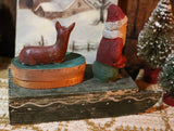 Santa German Sleigh and Reindeer