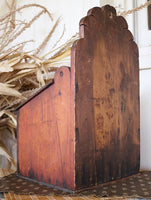 Candle or Saltbox Mid-19th Century Pumpkin Pine