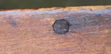 Candle or Saltbox Mid-19th Century Pumpkin Pine