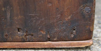 Candle or Saltbox Mid-19th Century Pumpkin Pine