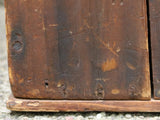 Candle or Saltbox Mid-19th Century Pumpkin Pine