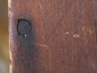 Candle or Saltbox Mid-19th Century Pumpkin Pine