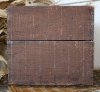 Candle or Saltbox Mid-19th Century Pumpkin Pine