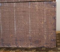 Candle or Saltbox Mid-19th Century Pumpkin Pine