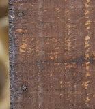 Candle or Saltbox Mid-19th Century Pumpkin Pine
