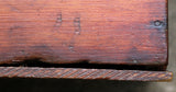 Candle or Saltbox Mid-19th Century Pumpkin Pine