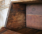 Candle or Saltbox Mid-19th Century Pumpkin Pine