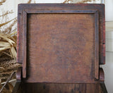 Candle or Saltbox Mid-19th Century Pumpkin Pine