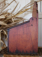 Candle or Saltbox Mid-19th Century Pumpkin Pine