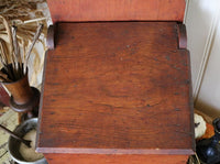 Candle or Saltbox Mid-19th Century Pumpkin Pine